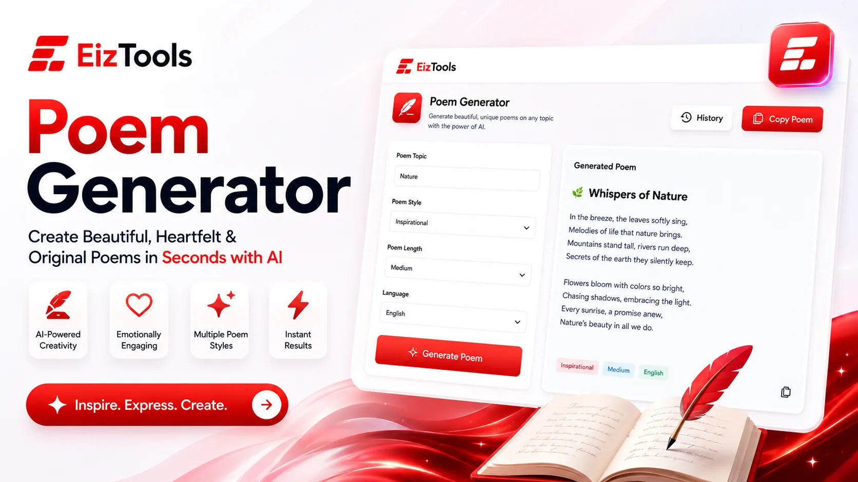 Poem Generator — Verses that mirror your mood